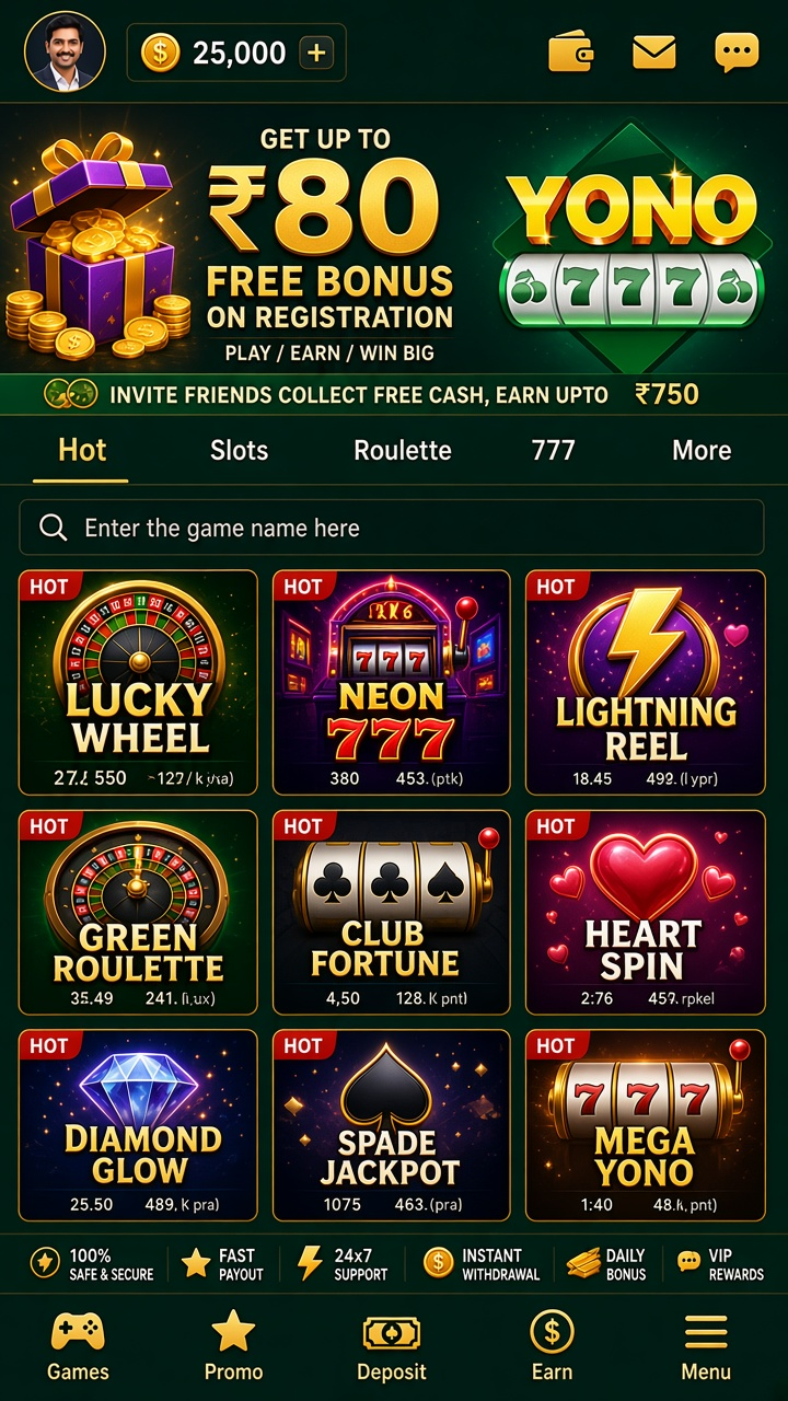 Yono 777 app screenshot 2