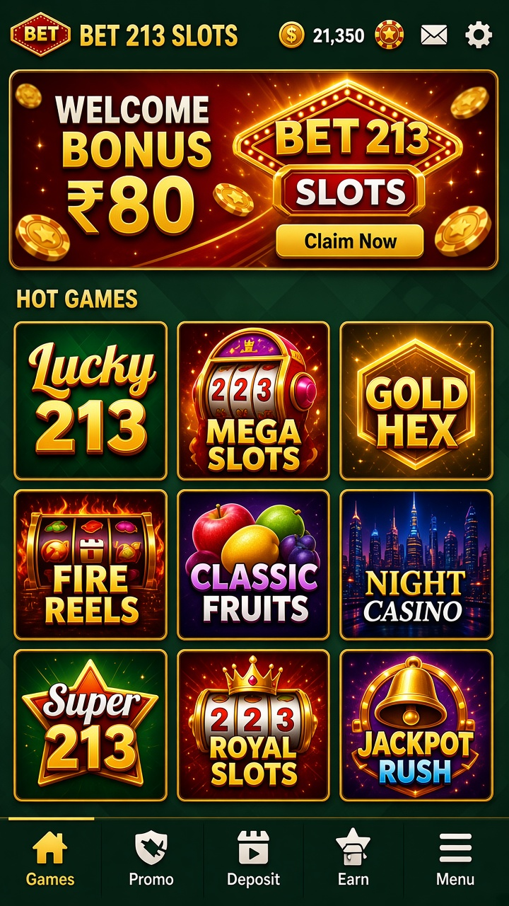 BET 213 Slots app screenshot 2